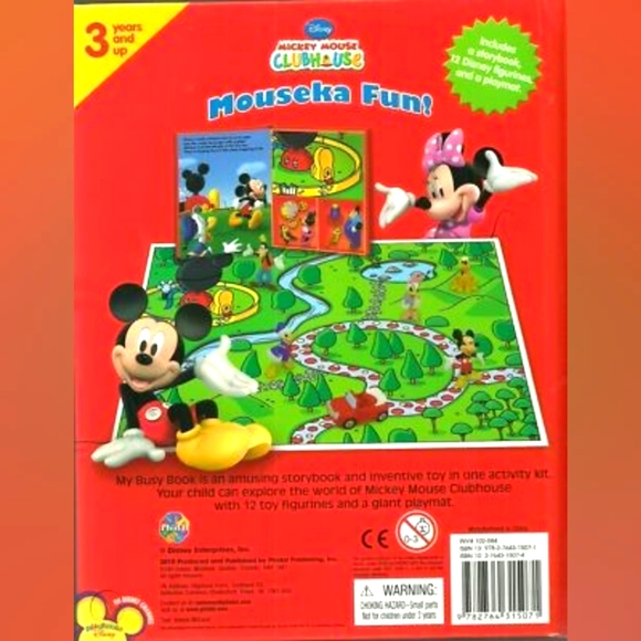 Mickey Mouse & Friends Busy Book NWT - Picture 9 of 10